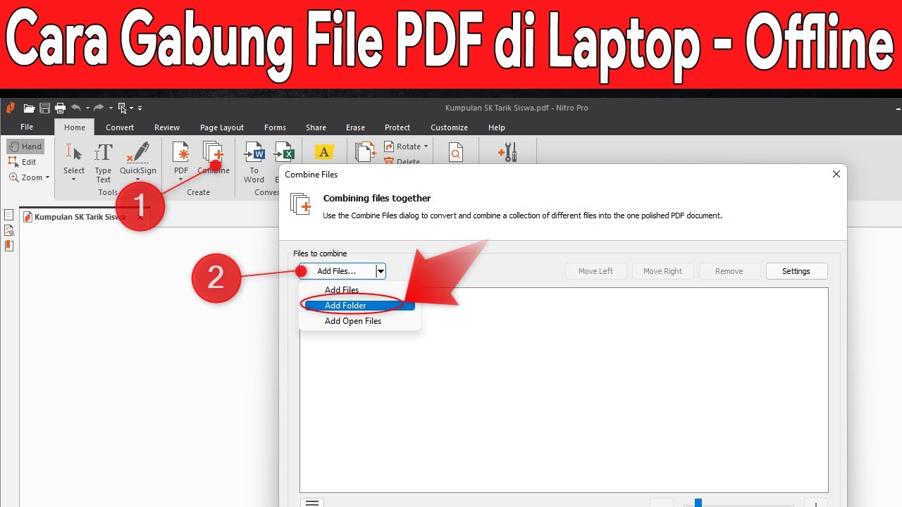 Cara Menjadikan Satu File PDF: Step by Step Panduan Lengkap - EmakRempong